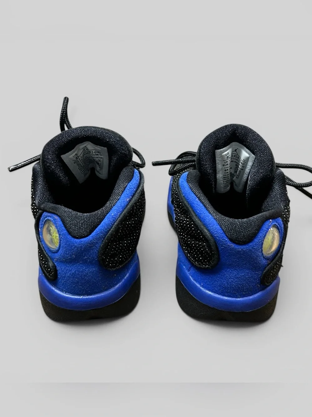 Nike Air Jordan 13 Retro Black Hyper Royal Toddler Size 8